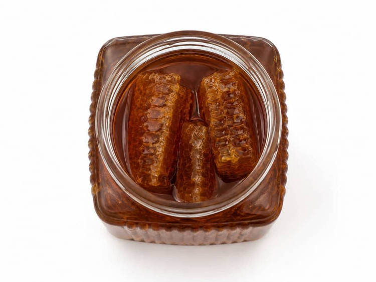 عسل طبیعی موم دار ۱ کیلویی