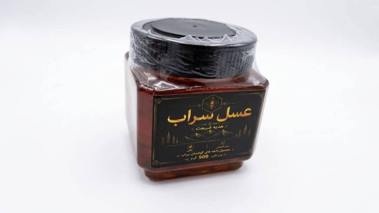 عسل طبیعی سراب ۵۰۰ گرمی بدون موم
